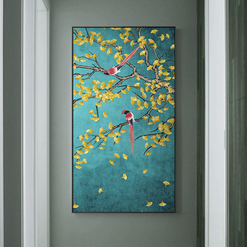 Flowers Birds Posters And Prints Chinese Style Canvas Paintings Wall Art Picture Living Room Study Aisle Home