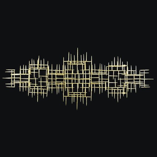 Grand Abstract Metal Wall Décor