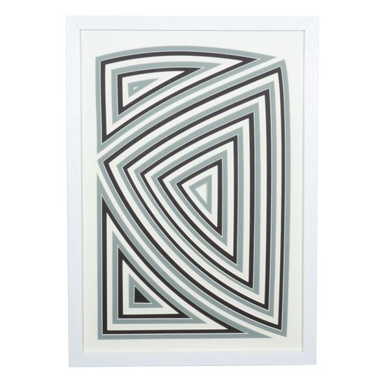 Multi-layered Geometry Art Shadow Box Wall Décor 31.89