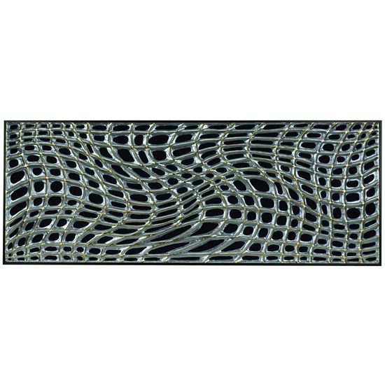 Abstract Pine Wood Carving Wall Décor 23.62