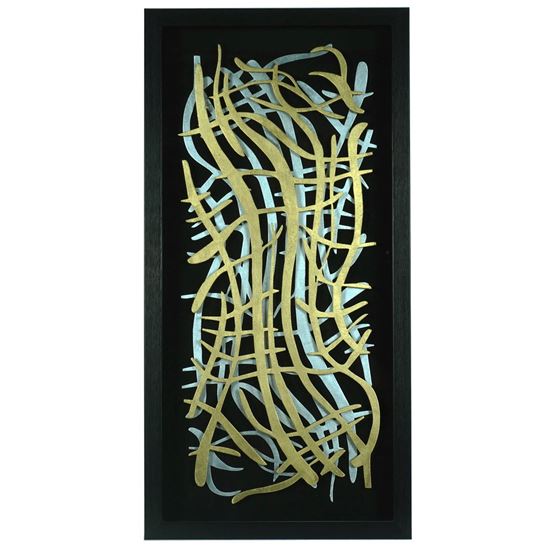Climbing Vines Abstract Shadow Box Wall Décor 35.43